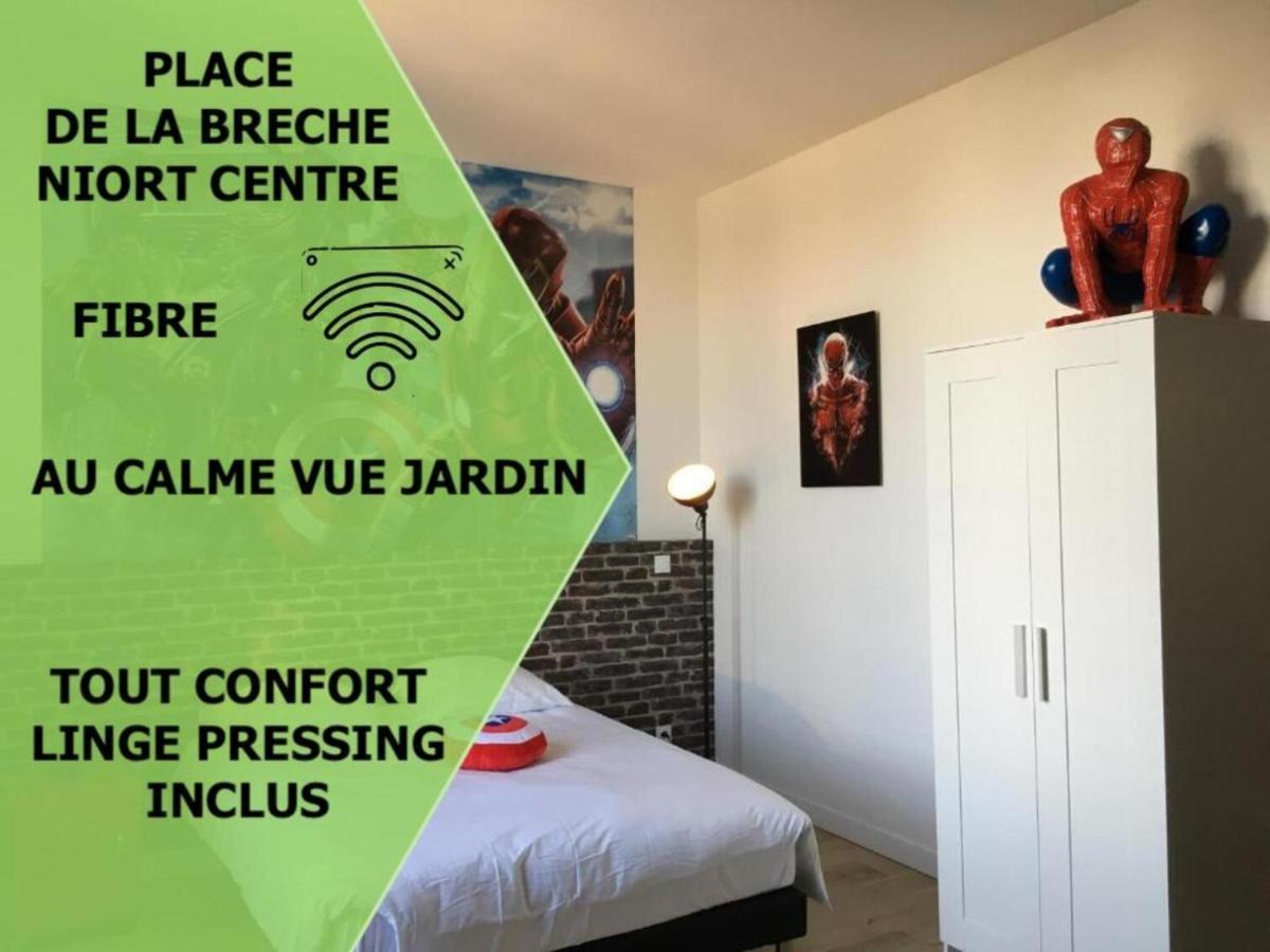 Le Marvel Centre La Breche Wifi Vue Jardin Apartment Niort Exterior photo
